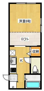 ホーメスト葉山【2階】の間取り