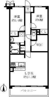 ルモン奈良大森【4階】の間取り