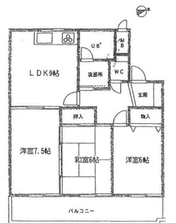 アルスサンク【102号室】の間取り
