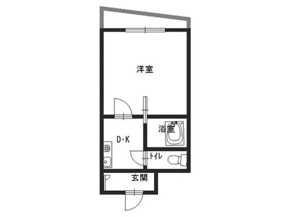 勝栄マンションパート6【3階】の間取り