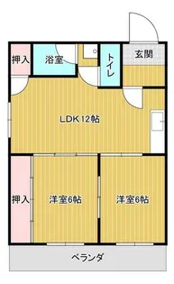 フェリーチェ戸畑【307号室】の間取り