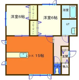 エスポワール【102号室】の間取り
