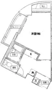 原ビル【305号室】の間取り