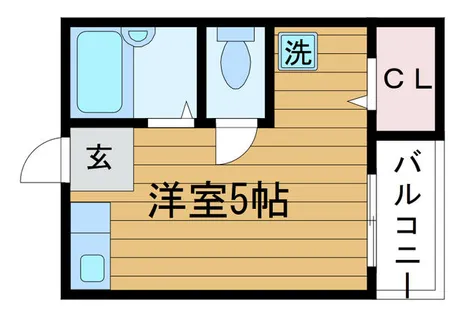 大阪府吹田市山手町4丁目【マンション】の間取り