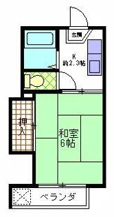 愛知県名古屋市南区桜台1丁目【アパート】の間取り