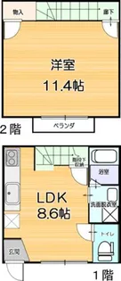 マ・メゾン【1階】の間取り