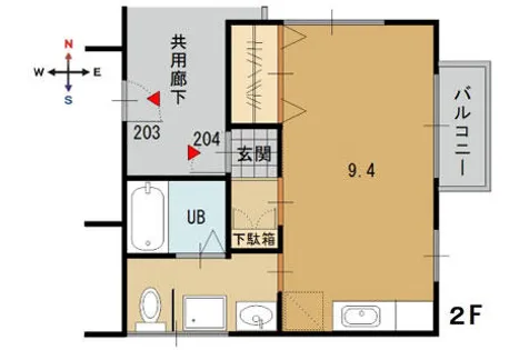リーガル21【2階】の間取り