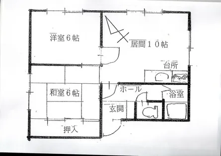 北海道札幌市白石区本通8丁目南【アパート】の間取り