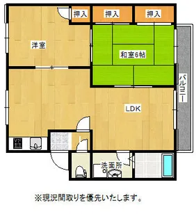 ブライト築島Ⅰ【102号室】の間取り