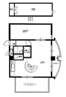 福岡県北九州市若松区高須東3丁目【マンション】の間取り