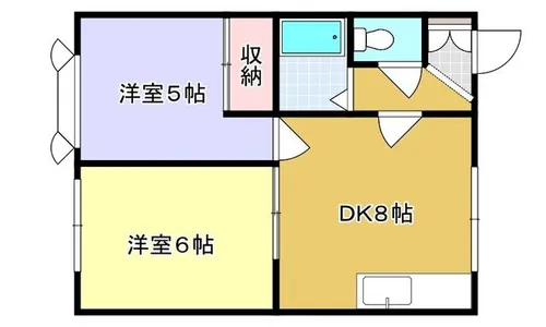 信濃ウイング【2階】の間取り