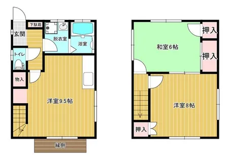 福岡県行橋市南泉3丁目【一戸建】の間取り