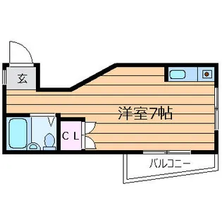 エイティセブン寿【2階】の間取り