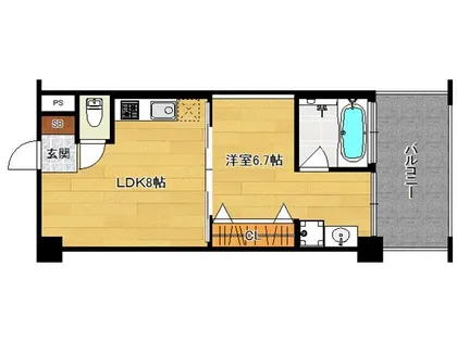 Maison de NOHANT【3階】の間取り