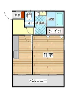 佐々木ビル【202号室】の間取り