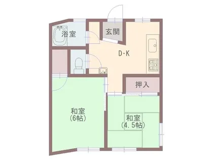 県庁前第一ビル【305号室】の間取り