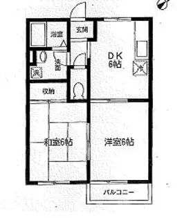 ユトリロ代田町【1階】の間取り