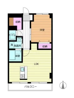 コーポ村上【5階】の間取り