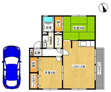 ビアンカ【201号室】の間取り