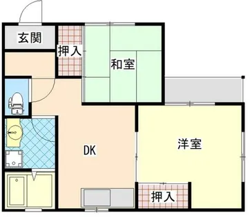 パルアベニュー醍醐【2階】の間取り