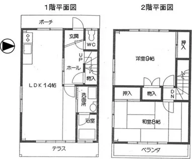 シティコープ山口【1階】の間取り