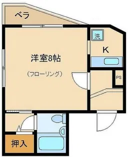クレール岡崎【3階】の間取り