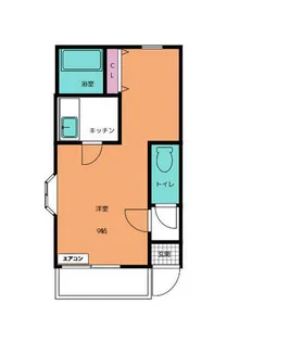 グロリアス北新地C【2階】の間取り