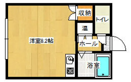 太陽マンション【1階】の間取り