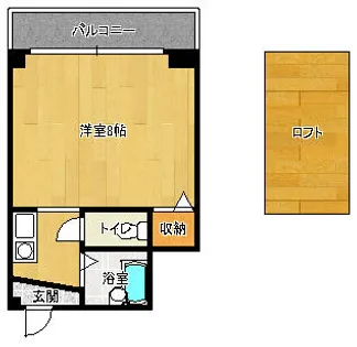 メゾンドピュア【302号室】の間取り