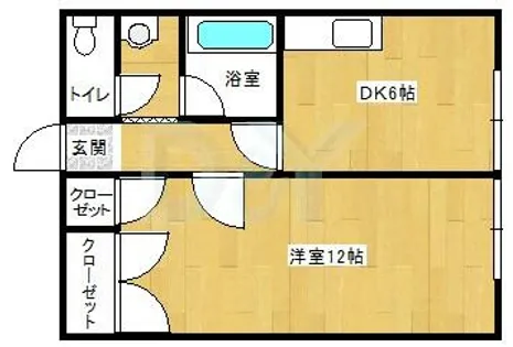 メゾンコヤマ【103号室】の間取り