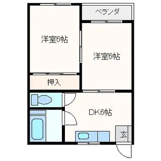 明治第一ビル【2階】の間取り