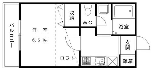 ヴェルデヒルズ【C105号室】の間取り