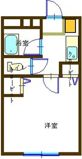 エストゥディオ【3階】の間取り