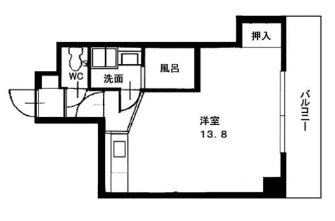 K’s新橋【3階】の間取り
