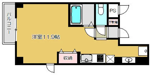 Maison Asahi【2-A号室】の間取り