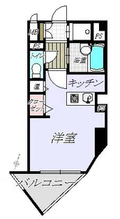 ステイツ薬院Ⅱ【7階】の間取り