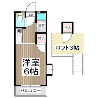ウイング福間駅前Ⅰ【1階】の間取り