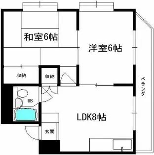 ドルミグランリオ【301号室】の間取り