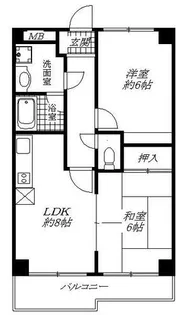 メゾン打出【4階】の間取り