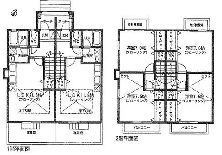 シェソワB【3号室】の間取り
