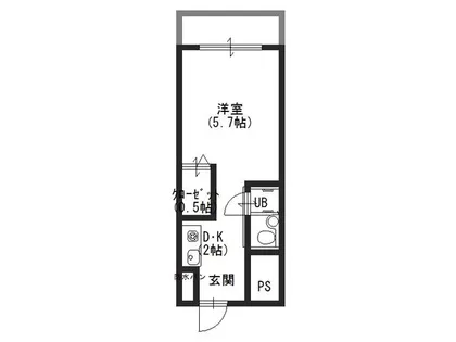 大阪府吹田市泉町2丁目【マンション】の間取り