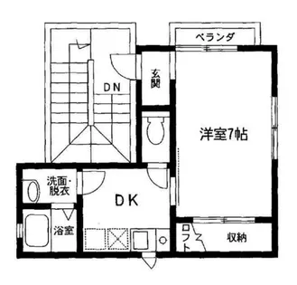 アーバン白鳥【201号室】の間取り
