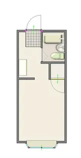 ハイツスマイル【202号室】の間取り