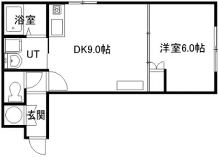 ハイツグリーンサイド水元【3階】の間取り