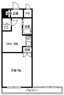 メゾン北1条【302号室】の間取り