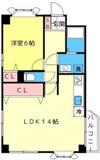ウィング新瑞【3階】の間取り