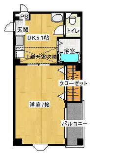 ラフィーネ鶴見【4階】の間取り