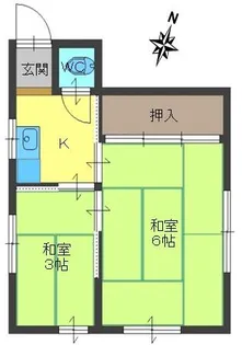 藤川文化【2階】の間取り