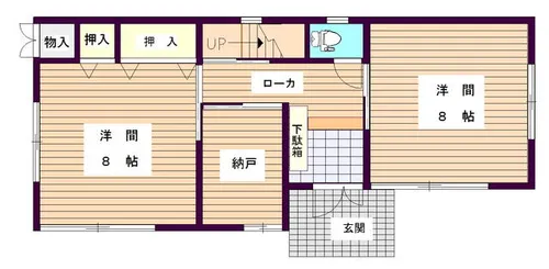 福岡県福岡市早良区城西1丁目【一戸建】の間取り