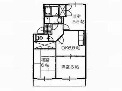 アルカンシェル【103号室】の間取り